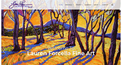 Desktop Screenshot of laurenforcella.com